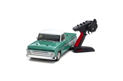 1:10 Scale Radio Controlled Electric Powered 4WD FAZER Mk2 FZ02L Series readyset 1966 Chevy® C10 Fleetside Pickup Light Green