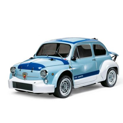 1/10 Fiat Abarth 1000 TCR Berlina Corse MB-01 On-Road Touring Kit, Blue-Gray Painted Body